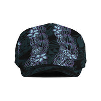 Purple Paradise Hawaii Shell Lei Jeff Hat Hawaiian Sunrise Shell Hebrew Cone Plumeria - Polynesian Pride
