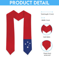 Samoa Graduation Stole Flag Style