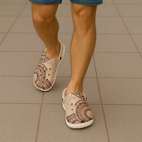 Samoa Siapo Pattern Simple Style Clogs Shoes - Polynesian Pride