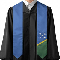 Solomon Islands Graduation Stole Flag Style