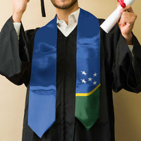 Solomon Islands Graduation Stole Flag Style