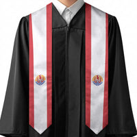Tahiti Graduation Stole Flag Style