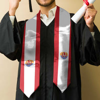 Tahiti Graduation Stole Flag Style