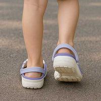 Tiare Tahiti Clogs Shoes Purple Polynesia Motifs - Polynesian Pride