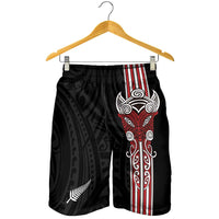 Toitu Te Reo Maori Toitu Te Whenua Toitu Te Tiriti Shorts for Men Maori Warrior New Zealand - Polynesian Pride