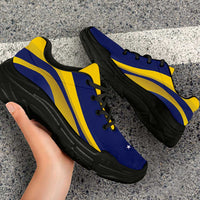 Tokelau Chunky Sneakers Flag-Inspired Curve Style