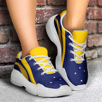 Tokelau Chunky Sneakers Flag-Inspired Curve Style