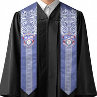 Tonga Apifoou School Graduation Stole Ngatu and Polynesian Pattern LT03 - Polynesian Pride