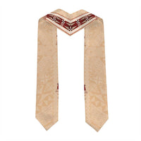 Tonga Language Week Graduation Stole Hibiscus Tongan Ngatu Pattern