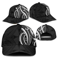 Traditional Art Hawaiian Kakau Tattoos Classic Cap White LT03