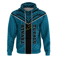 Tuvalu Hoodie Tuvalu Flag Coat of Arms Polyneisan Tattoo - Polynesian Pride