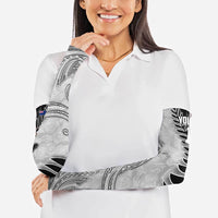 Personalized New Zealand Football Arm Sleeves Kiwi Mascot with Silver Fern - Maori Tribal Tattoo Art