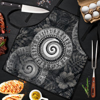 Hawaiian Piko Apron Cultural Anchor Connect Your Roots Ocean Waves