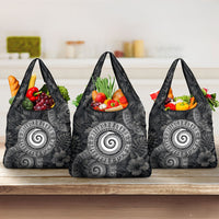 Hawaiian Piko Grocery Bag Cultural Anchor Connect Your Roots Ocean Waves