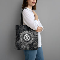 Hawaiian Piko Tote Bag Cultural Anchor Connect Your Roots Ocean Waves