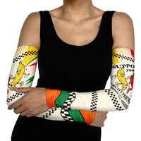 Support Your Fruity Friends Love Wins Gay Pride Arm Sleeves LGBTQ Retro 30s Cartoon Checkered