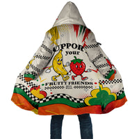 Support Your Fruity Friends Love Wins Gay Pride Cloak LGBTQ Retro 30s Cartoon Checkered