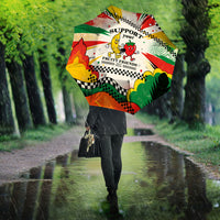 Support Your Fruity Friends Love Wins Gay Pride Umbrella LGBTQ Retro 30s Cartoon Checkered