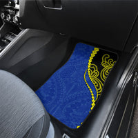 Federated States Of Micronesia FSM Car Mats Pacific Islander Tribal Swirl Geometric Pattern