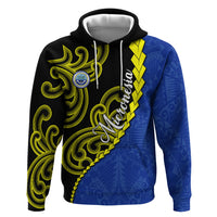 Federated States Of Micronesia FSM Hoodie Pacific Islander Tribal Swirl Geometric Pattern