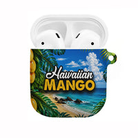 Hawaiian Mango Tropical Beach AirPods Case Scenic Island Nature Exotic Fruit Graphic