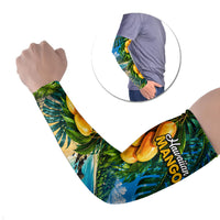 Hawaiian Mango Tropical Beach Arm Sleeves Scenic Island Nature Exotic Fruit Graphic