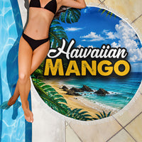 Hawaiian Mango Tropical Beach Beach Blanket Scenic Island Nature Exotic Fruit Graphic