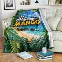 Hawaiian Mango Tropical Beach Blanket Scenic Island Nature Exotic Fruit Graphic