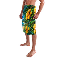 Hawaiian Mango Tropical Beach Lavalava Scenic Island Nature Exotic Fruit Graphic