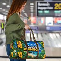 Hawaiian Mango Tropical Beach Travel Bag Scenic Island Nature Exotic Fruit Graphic