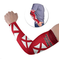 Wallis And Futuna Arm Sleeves Polynesian Tattoo Flag Map