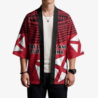 Wallis And Futuna Kimono Polynesian Tattoo Flag Map