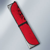 Wallis And Futuna Auto Sun Shade Tribal Polynesian Tattoo Flag Motif