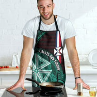 Wallis And Futuna Apron Tribal Polynesian Tattoo Heritage Cross Flag