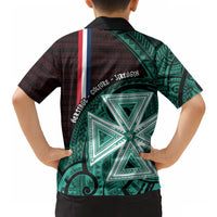 Wallis And Futuna Hawaiian Shirt Tribal Polynesian Tattoo Heritage Cross Flag