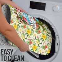 Hawaiian Piko Threads Of Paradise Aloha Bathroom Set Tropical Hibiscus Plumeria