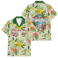 Hawaiian Piko Threads Of Paradise Aloha Family Matching Tank Maxi Dress and Hawaiian Shirt Tropical Hibiscus Plumeria