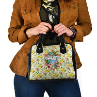 Hawaiian Piko Threads Of Paradise Aloha Shoulder Handbag Tropical Hibiscus Plumeria