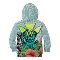 Polynesian Hawaii Kid Hoodie Kanaka with Crab Tribal tattoo TS04 - Polynesian Pride