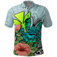 Polynesian Hawaii Polo Shirt Kanaka with Crab Tribal tattoo TS04 Multicolor - Polynesian Pride