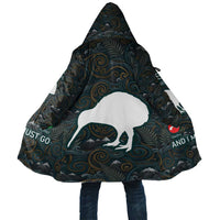 New Zealand is Calling and I Must Go Cloak Kiwi Bird Silhouette