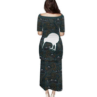 New Zealand is Calling and I Must Go Puletasi Kiwi Bird Silhouette