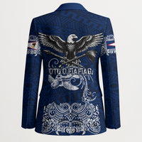 American Samoa Eagle Blazer Sea Turtle Traditional Polynesian Tribal Tattoo