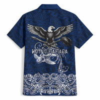American Samoa Eagle Hawaiian Shirt Sea Turtle Traditional Polynesian Tribal Tattoo
