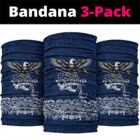 American Samoa Eagle Neck Gaiter Sea Turtle Traditional Polynesian Tribal Tattoo