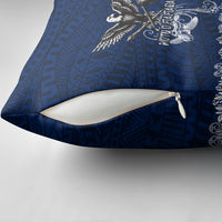 American Samoa Eagle Pillow Cover Sea Turtle Traditional Polynesian Tribal Tattoo