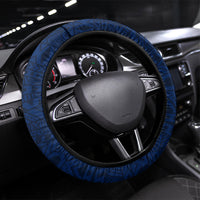 American Samoa Eagle Steering Wheel Cover Sea Turtle Traditional Polynesian Tribal Tattoo
