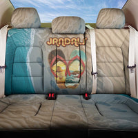 Kiwi Jandal Beach Life Back Car Seat Cover New Zealand Flip Flops Ocean Wave Surf Style