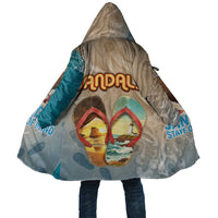 Kiwi Jandal Beach Life Cloak New Zealand Flip Flops Ocean Wave Surf Style