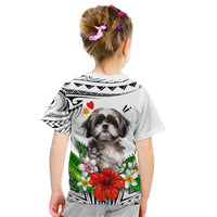 Polynesian Shih Tzu Kid T Shirt Polynesian Pattern And Shih Tzu TS04 - Polynesian Pride